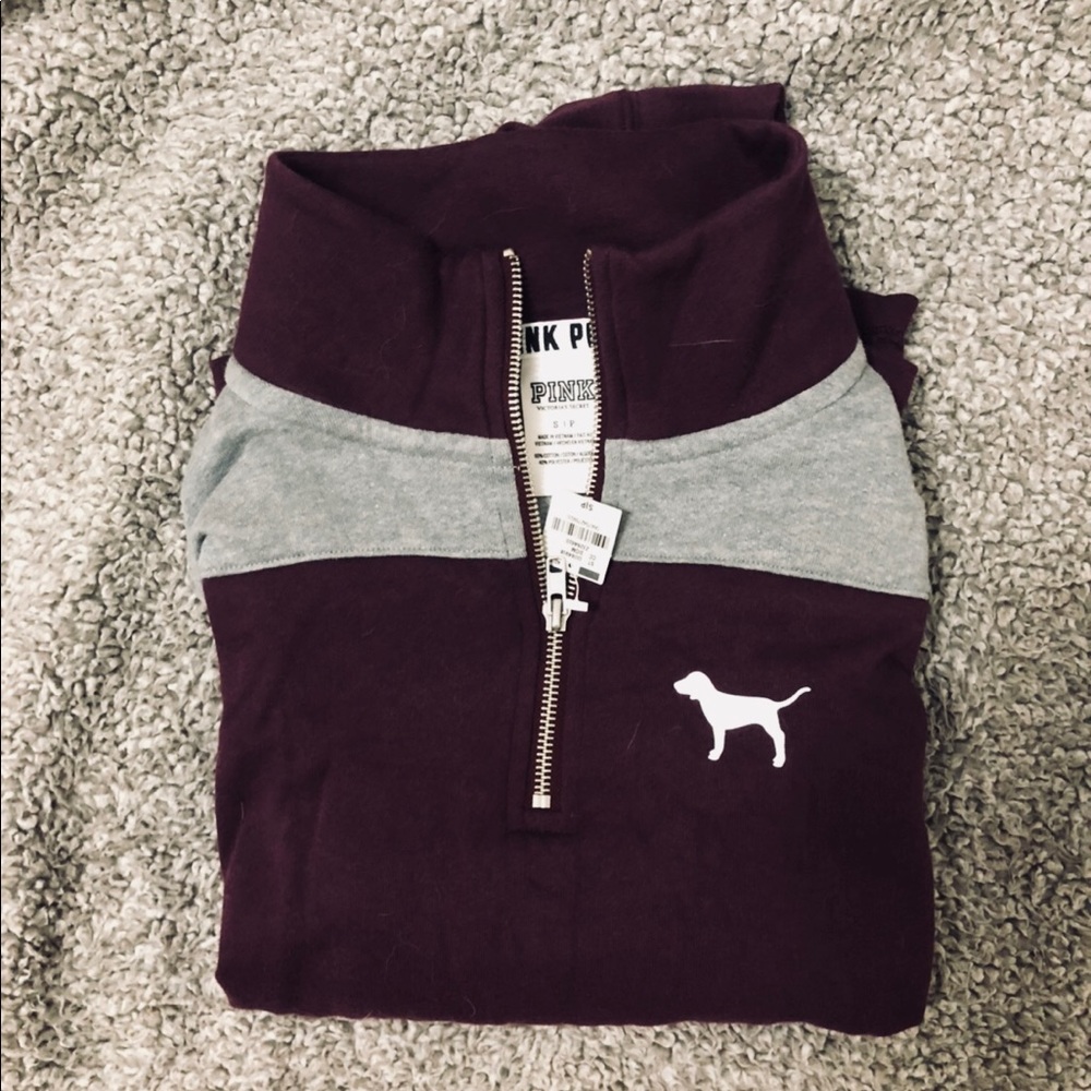 NWT PINK crew neck